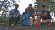 Жители Боровой стали практиковать плоггинг — новый вид спорта (фото)