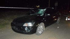 Водитель автомобиля «Mitsubishi» сбил пенсионера на велосипеде (фото)