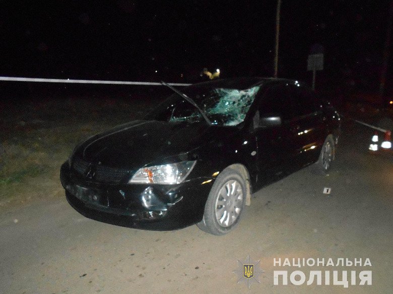 Водитель автомобиля «Mitsubishi» сбил пенсионера на велосипеде (фото)