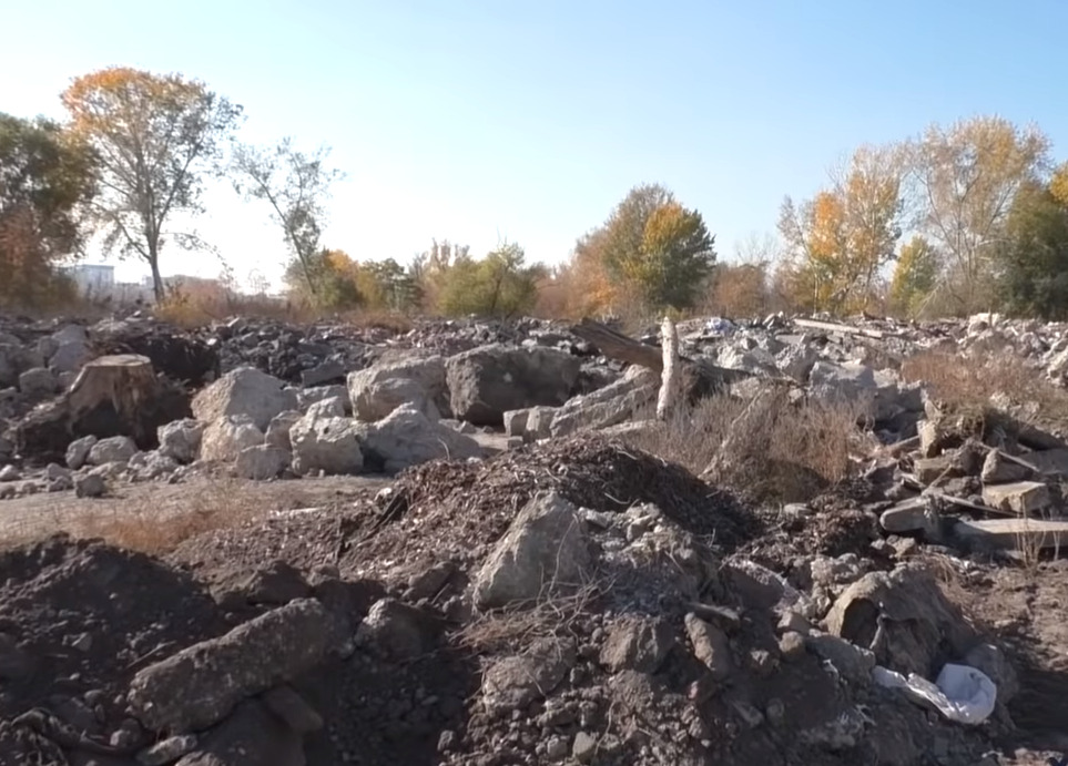 У Харкові ліквідували несанкціоноване звалище (відео)