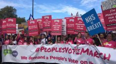 Масштабный митинг в Англии: люди выступают против Brexit (фото)