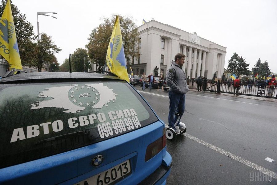 Протесты «евробляхеров» в Украине: открыто пять уголовных дел
