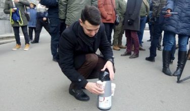 В Харькове из-за перебоев с отоплением пикетируют горсовет