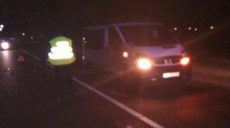 На Окружной Renault Trafic сбил пешехода (фото)