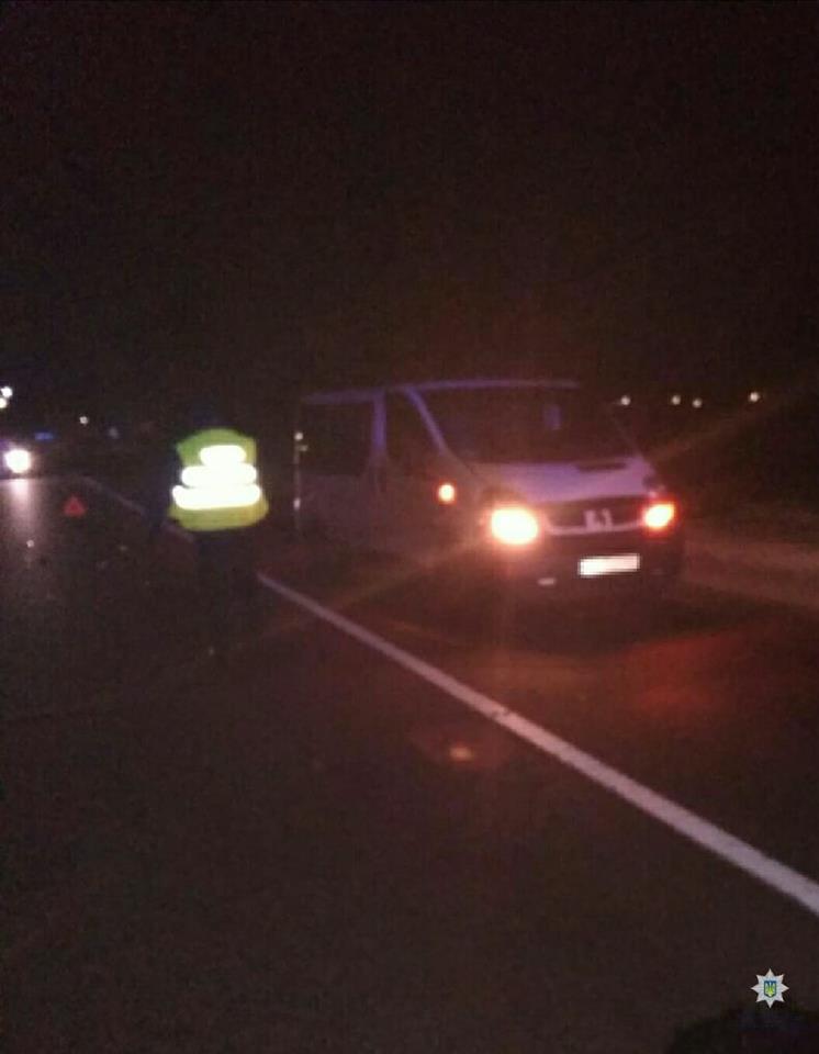 На Окружной Renault Trafic сбил пешехода (фото)