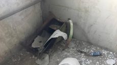 В Харькове взорвался мусоропровод (фото)