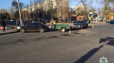 В Харькове столкнулись «Daewoo» и «Geely»