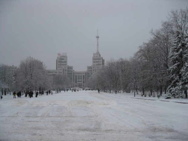 Завтра в Харькове будет снег и метель