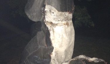 На Харьковщине задержали вандала, который повредил памятники (фото)