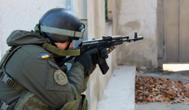 Харьковские нацгвардейцы отработали охрану государственных объектов в особый период