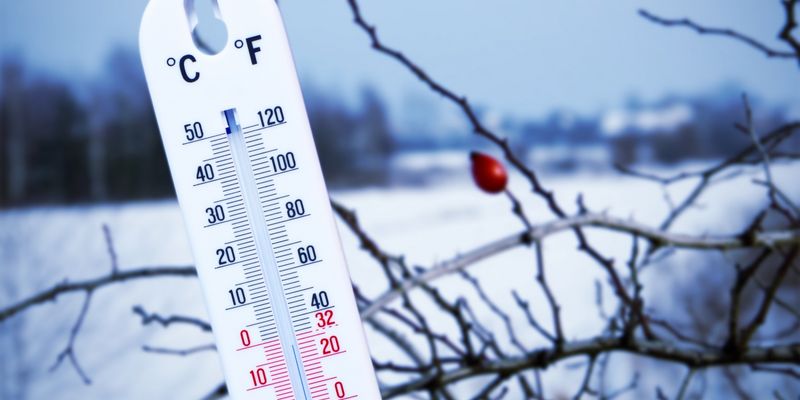 В Украине сильно похолодает