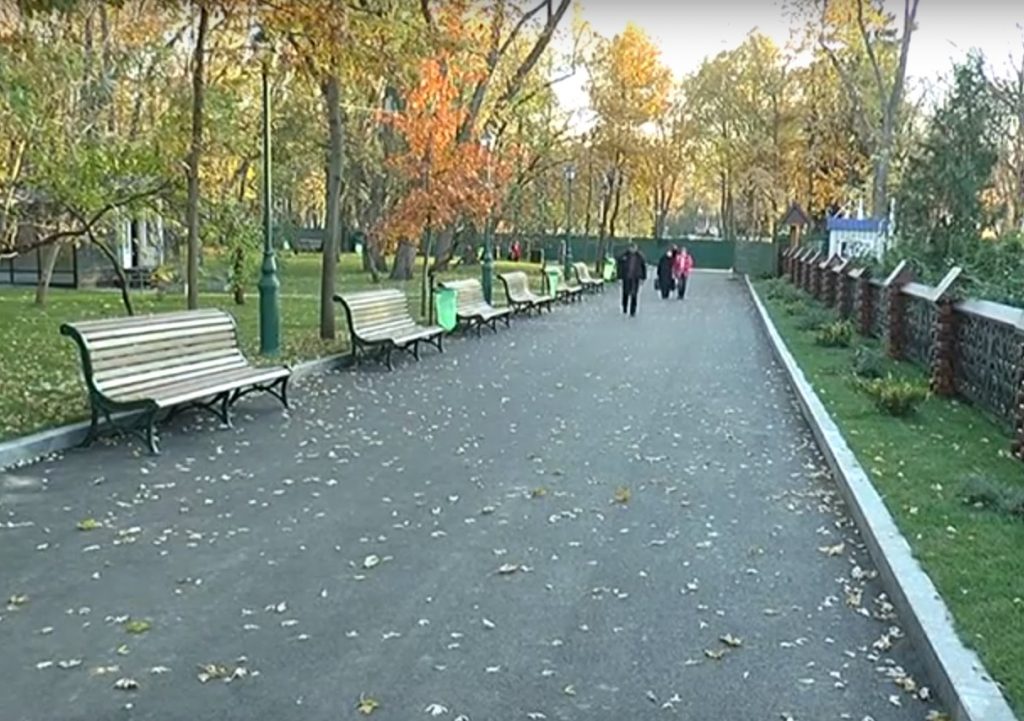 Частину саду Шевченка відкрили після реконструкції (відео)