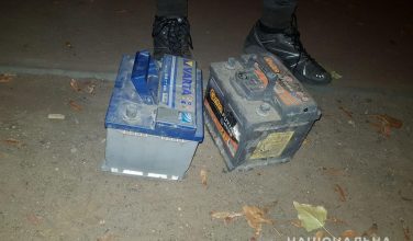 В Харькове задержали мужчину, который воровал аккумуляторные батареи
