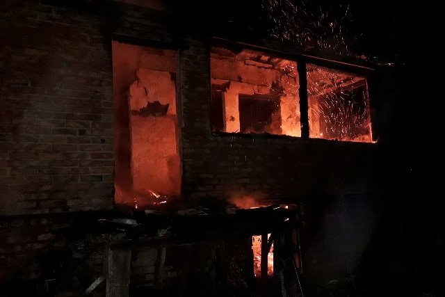 В Харькове подожгли дом сторонника Олега Ширяева (видео)