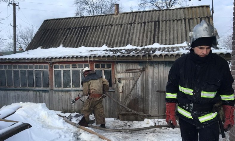 На Харьковщине на пожаре пострадали владельцы частного дома