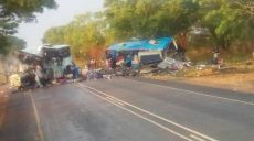Столкновение автобусов в Зимбабве: погибли 47 человек