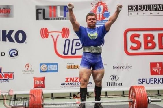 Харьковчанин стал вторым на чемпионате мира по пауэрлифтингу