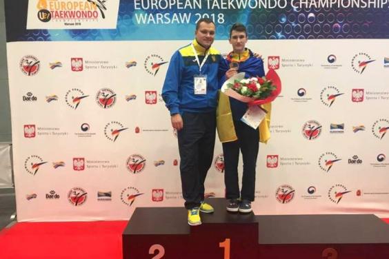 Харків’янин — переможець молодіжного чемпіонату Європи з олімпійського тхеквондо (відео)