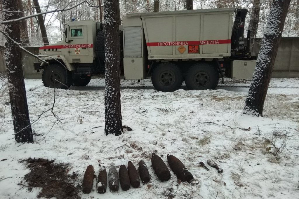 Спасатели ликвидировали 32 боеприпаса (фото)