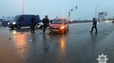 На Гагарина ВАЗ-2110 столкнулся со Skoda