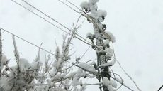 128 населенных пунктов Украины остались без света из-за непогоды