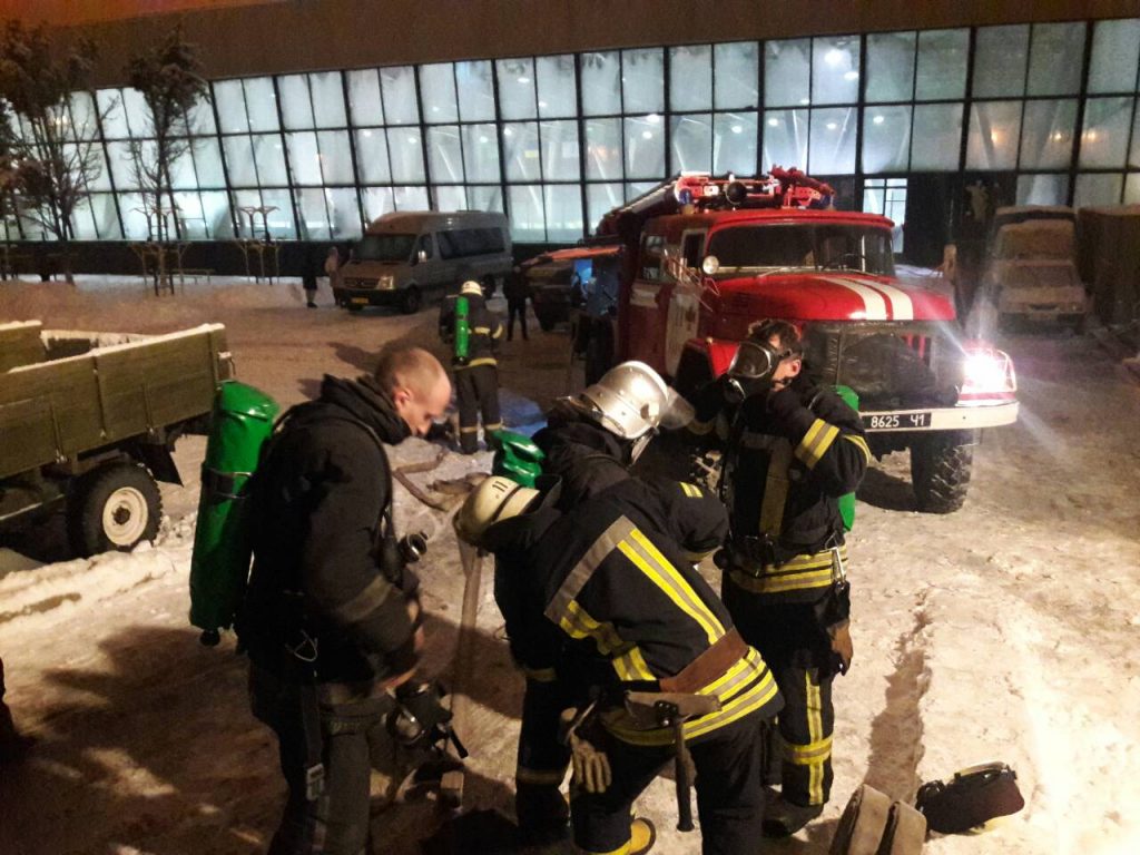 Спасатели проверили безопасность Харьковского Дворца спорта