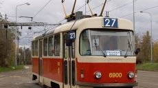В Харькове в трамвае устроили потасовку (видео)
