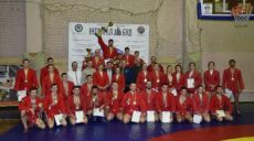 Команда Харьковщины заняла третье место на чемпионате Украины по самбо