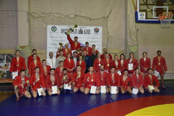 Команда Харьковщины заняла третье место на чемпионате Украины по самбо