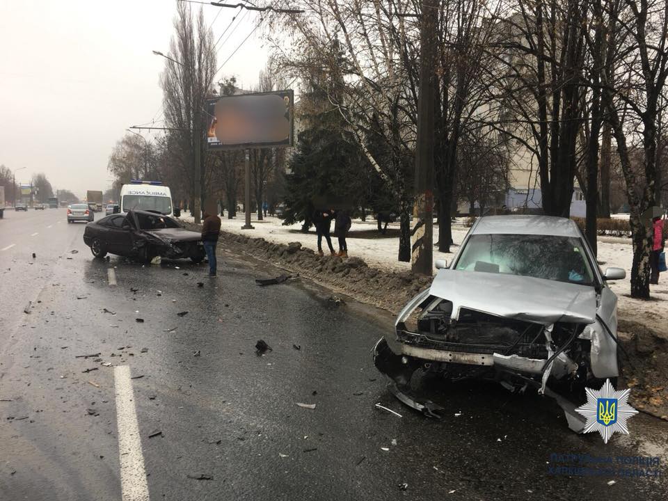 На Юбилейном столкнулись Mazda 826 и Audi