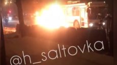На пр. Юбилейном сгорел Daewoo Lanos