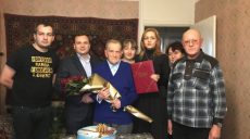 Харьковчанин отметил 100-летие