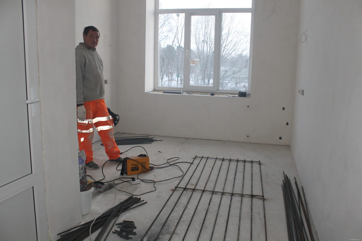 В областной больнице для чернобыльцев продолжается капитальный ремонт (фото)