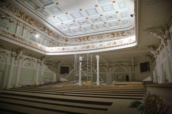 У Харківській філармонії завершується реконструкція (відео)