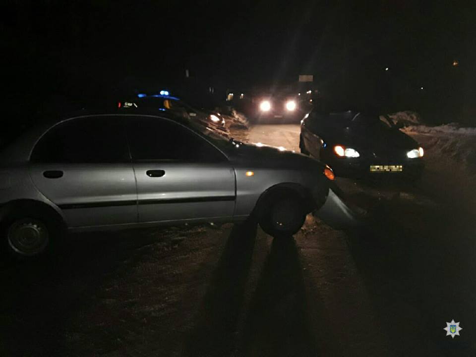 На Отакара Яроша столкнулись два Daewoo Lanos (фото)