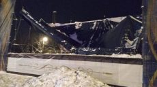Под Харьковом под тяжестью снега обрушилась сцена