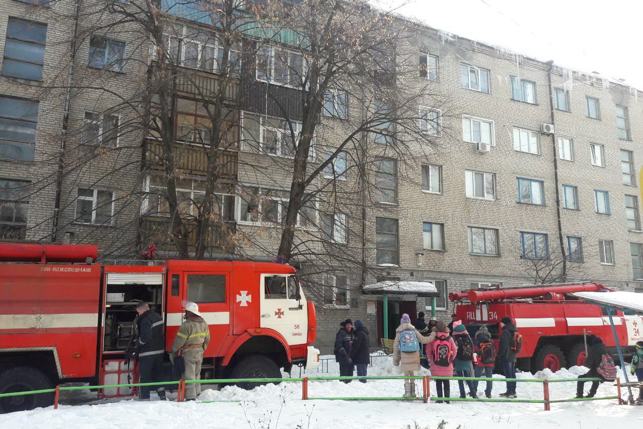 На Харьковщине во время пожара пострадала 77-летняя женщина