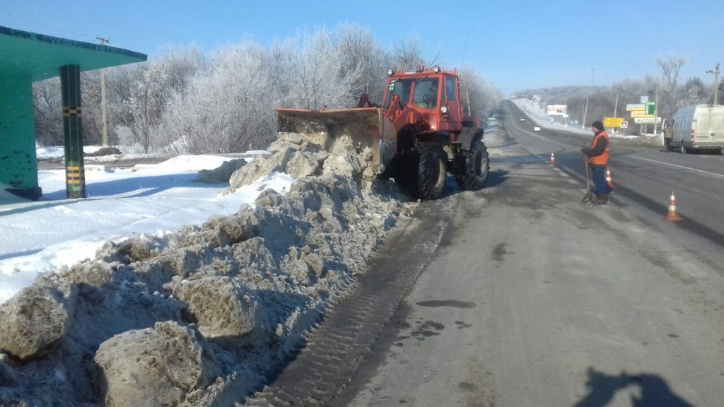 Ситуация на дорогах Харьковщины (фото)