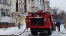 В девятиэтажке на Героев Сталинграда произошел пожар (фото)