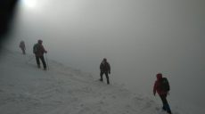 На горе Гимба заблудился турист-лыжник из Харькова