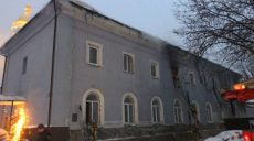 Киево-Печерскую лавру поджег пьяный бомж, — полиция (фото, видео)