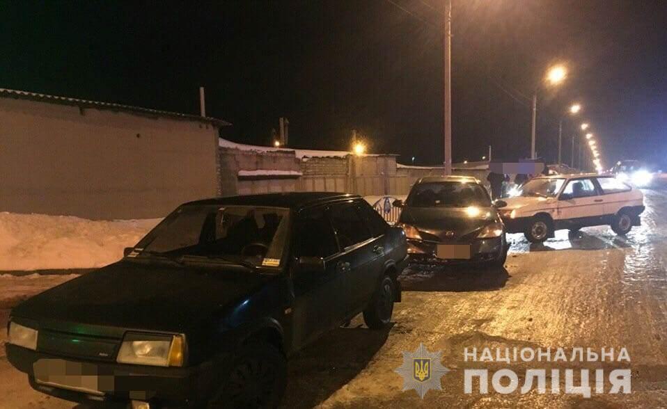 За сутки на Харьковщине произошло 14 ДТП