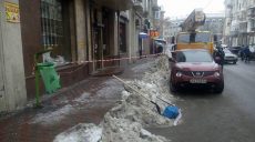 В Харькове убирают сосульки (фото)