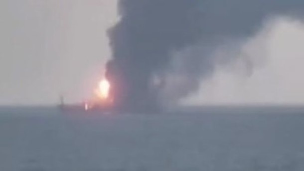 Пожар возле Керченского пролива: погибли 11 человек (видео)