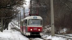 В Харькове на два дня трамваи изменят маршрут