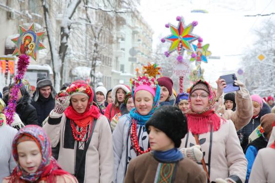 Интернациональные колядки спели в Харькове
