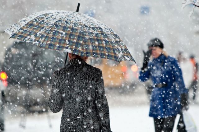 В Харькове пойдет дождь со снегом