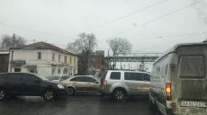 На «Киевской» не работают светофоры (фото)