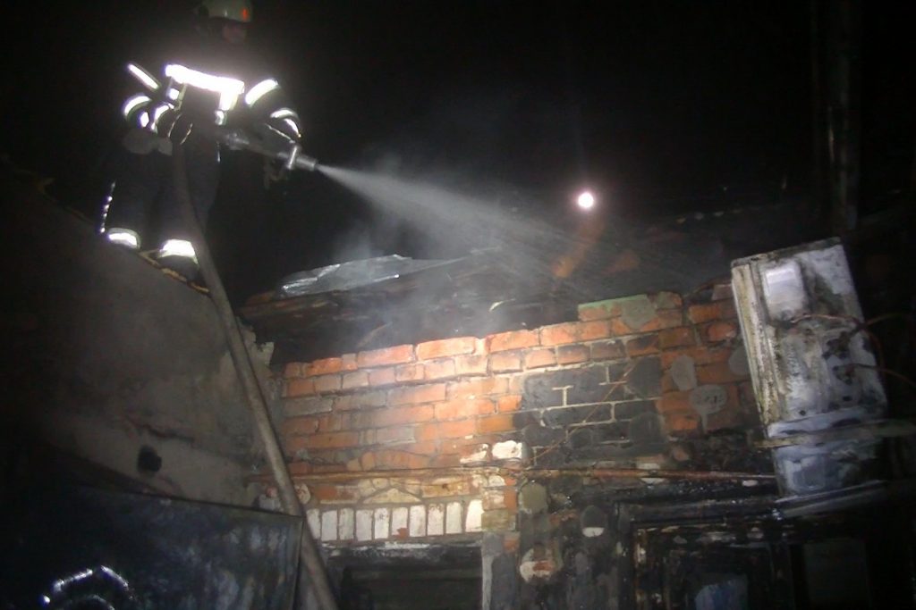 В Харькове на пожаре пострадал мужчина