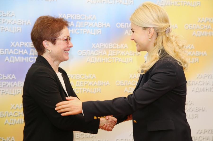Светличная встретилась с послом США в Украине Мари Йованович